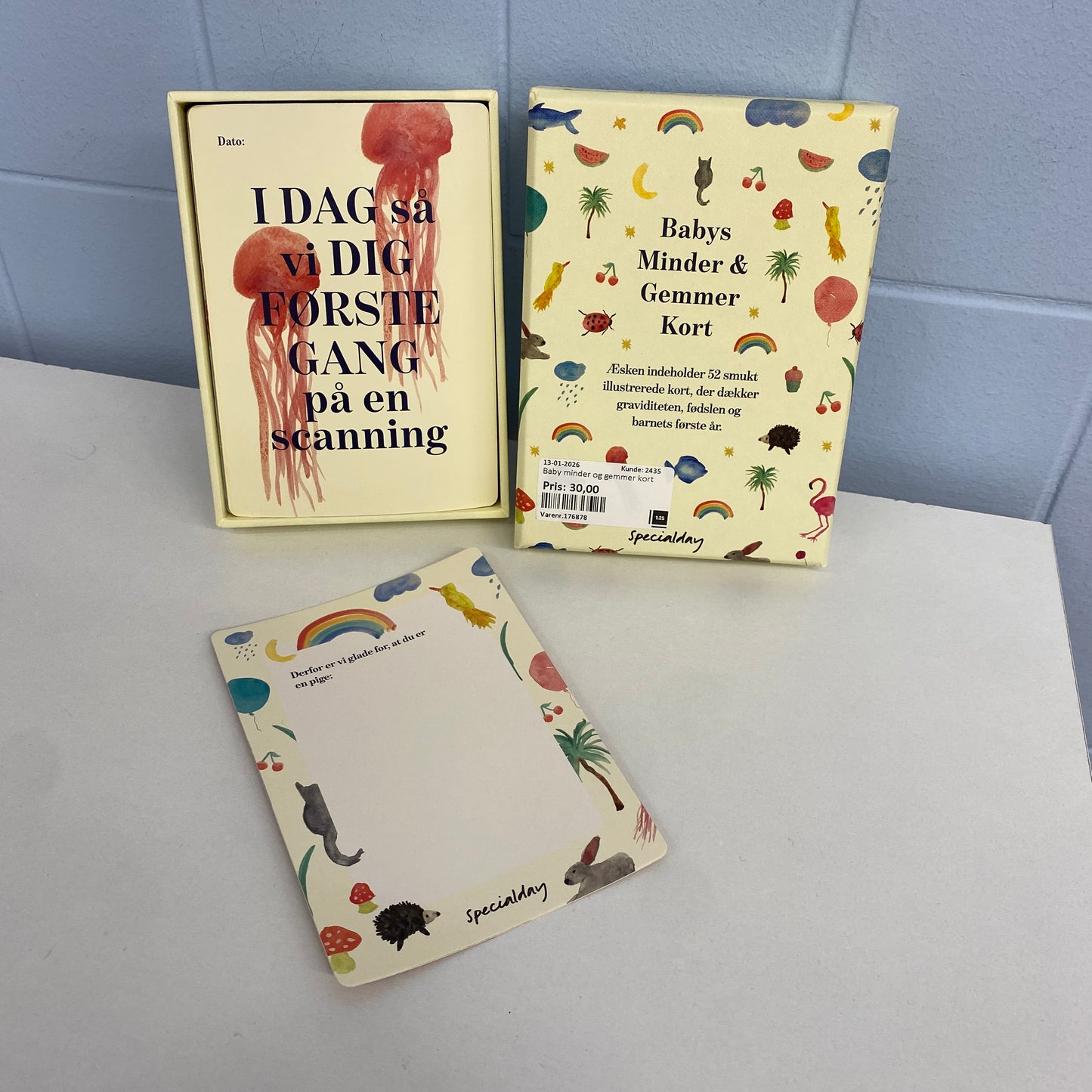 Minder og gemme kort